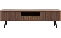 Goossens tv meubel seppe donker bruin eiken - 8204768-01