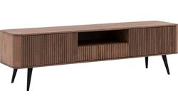 Goossens tv meubel seppe donker bruin eiken - 8204768-01