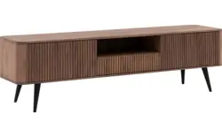 Goossens tv meubel seppe donker bruin eiken - 8204768-01