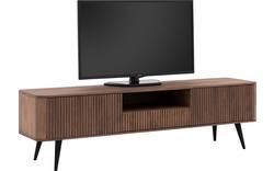 Goossens tv meubel seppe donker bruin eiken - 8204768-01