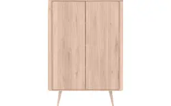 Goossens opbergkast seppe wit eiken - 8204771-01