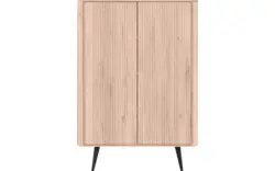 Goossens opbergkast seppe wit eiken - 8204775-01
