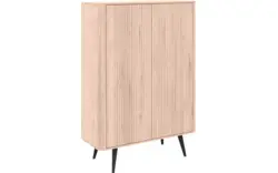 Goossens opbergkast seppe wit eiken - 8204775-01