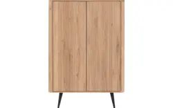 Goossens opbergkast seppe wit eiken - 8204776-01