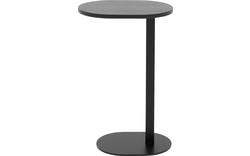 Goossens nachtkastje oval zwart eiken - 8205025-02