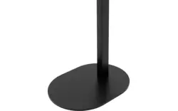 Goossens nachtkastje oval zwart eiken - 8205025-02