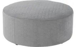 Goossens poef arendal grijs stof - 8205221-05