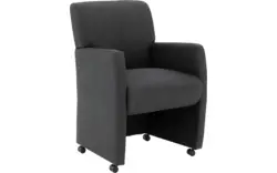 Goossens eetkamerstoel alex grijs microvezel - 8205428-02