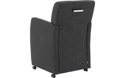 Goossens eetkamerstoel alex grijs microvezel - 8205428-03