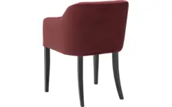 Goossens eetkamerstoel peda rood stof - 8205429-01