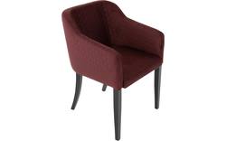 Goossens eetkamerstoel peda rood stof - 8205429-01