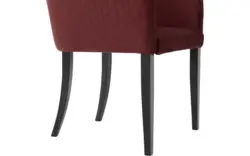 Goossens eetkamerstoel peda rood stof - 8205429-01