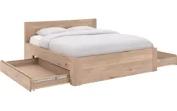 Goossens bedframe bibi wit eiken - 8205715-03
