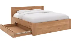 Goossens bedframe bibi blank eiken - 8205723-03