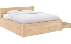 Goossens bedframe bibi onbewerkt eiken - 8205734-01-A