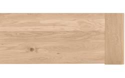 Goossens bedframe bibi onbewerkt eiken - 8205735-01-A
