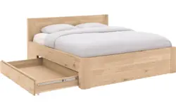 Goossens bedframe bibi onbewerkt eiken - 8205737-03-A