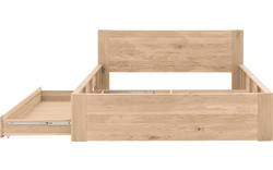 Goossens bedframe bibi onbewerkt eiken - 8205737-03-A