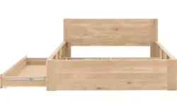 Goossens bedframe bibi onbewerkt eiken - 8205737-03-A