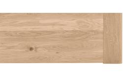 Goossens bedframe bibi onbewerkt eiken - 8205737-03-A