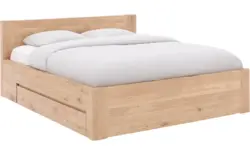 Goossens bedframe bibi onbewerkt eiken - 8205739-03