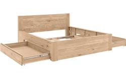 Goossens bedframe bibi onbewerkt eiken - 8205739-01-A