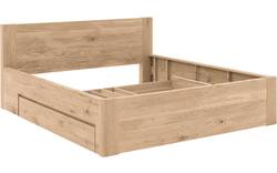 Goossens bedframe bibi onbewerkt eiken - 8205739-05-A