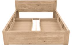 Goossens bedframe bibi onbewerkt eiken - 8205739-01-A