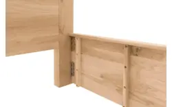 Goossens bedframe bibi blank eiken - 8205742-02-A