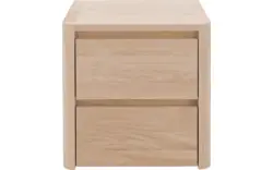 Goossens nachtkastje bibi wit eiken - 8205748-02-A