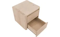 Goossens nachtkastje bibi wit eiken - 8205748-02-A