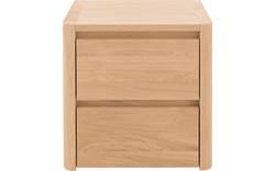Goossens nachtkastje bibi blank eiken - 8205749-02-A