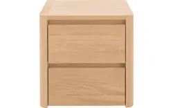 Goossens nachtkastje bibi blank eiken - 8205749-02-A