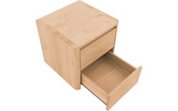 Goossens nachtkastje bibi blank eiken - 8205749-02-A