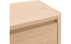 Goossens nachtkastje bibi wit eiken - 8205753-02-A