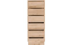 Goossens excellent ladekast bibi wit eiken - 8205754-03-A