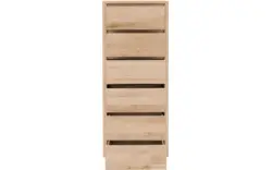 Goossens excellent ladekast bibi wit eiken - 8205754-03-A