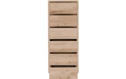 Goossens excellent ladekast bibi wit eiken - 8205756-03-A