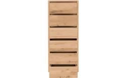 Goossens excellent ladekast bibi blank eiken - 8205757-03-A
