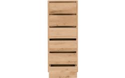 Goossens excellent ladekast bibi blank eiken - 8205758-03-A