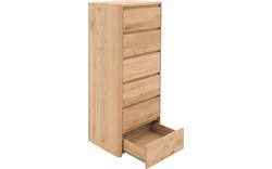 Goossens excellent ladekast bibi blank eiken - 8205758-03-A
