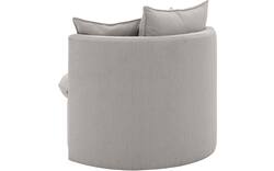 Goossens fauteuil bonne grijs stof - 8210029-B-02