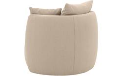 Goossens fauteuil terra beige stof - 8210034-B-02