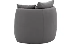 Goossens fauteuil terra grijs stof - 8210035-B-02