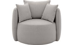Goossens fauteuil terra grijs stof - 8210036-B-01