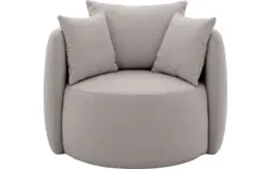 Goossens fauteuil terra grijs stof - 8210036-B-02
