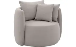 Goossens fauteuil terra grijs stof - 8210036-B-02