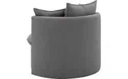 Goossens fauteuil bonne grijs stof - 8210038-B-02