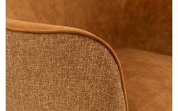 Goossens eetkamerstoel lisbet goud stof - 8210040-01