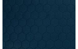 Goossens poef arendal blauw stof - 8210075-05